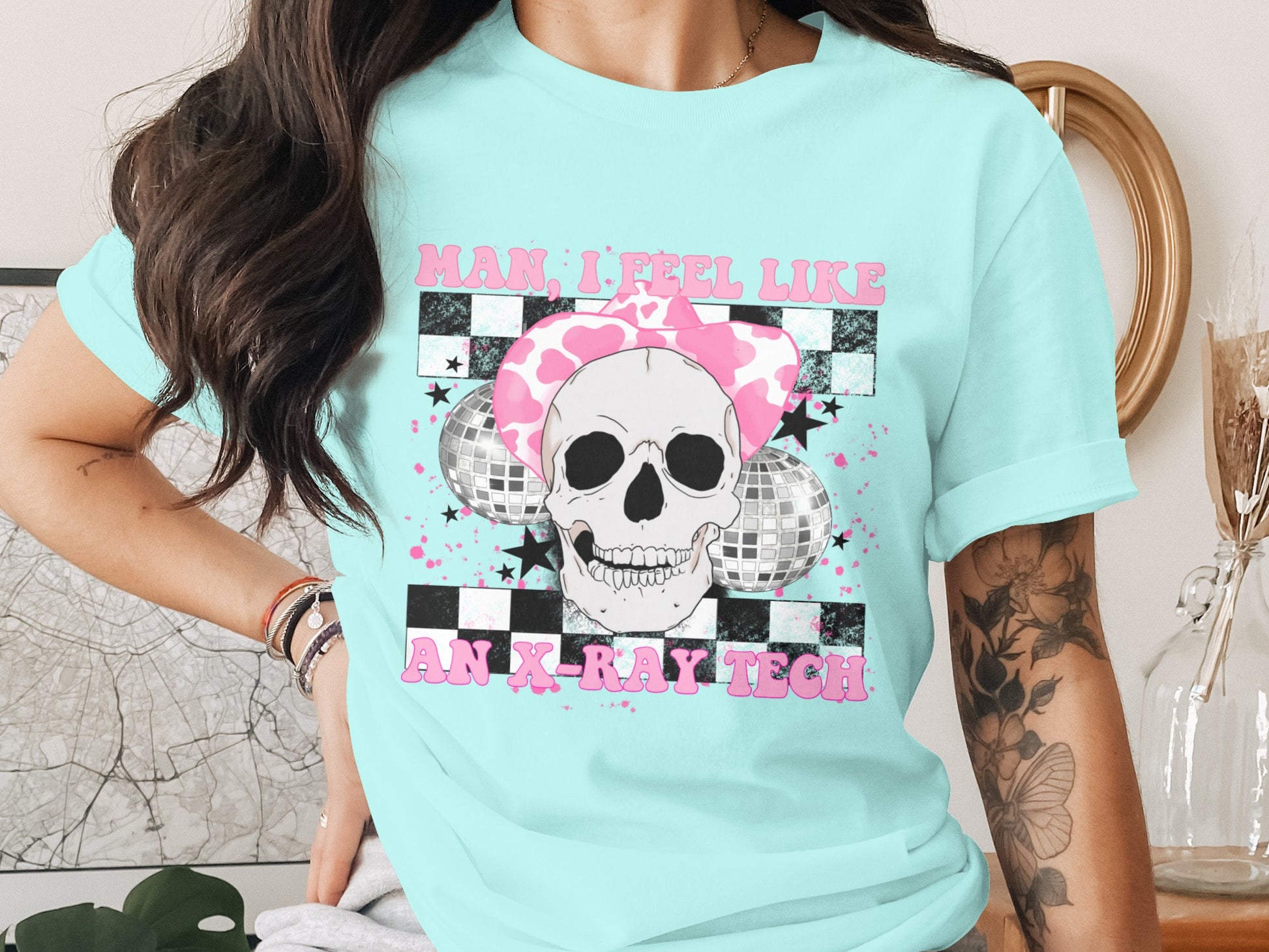 Man I Feel Like An X-Ray Tech Graphic Tee