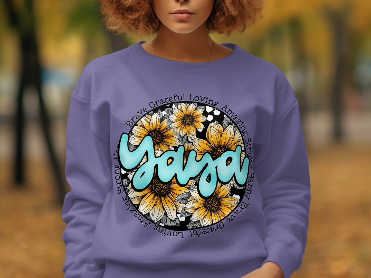 Brave Graceful Loving Amazing Strong Yaya Product