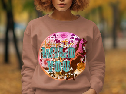 Keep the Wild in You Graphic Sweatshirt Product