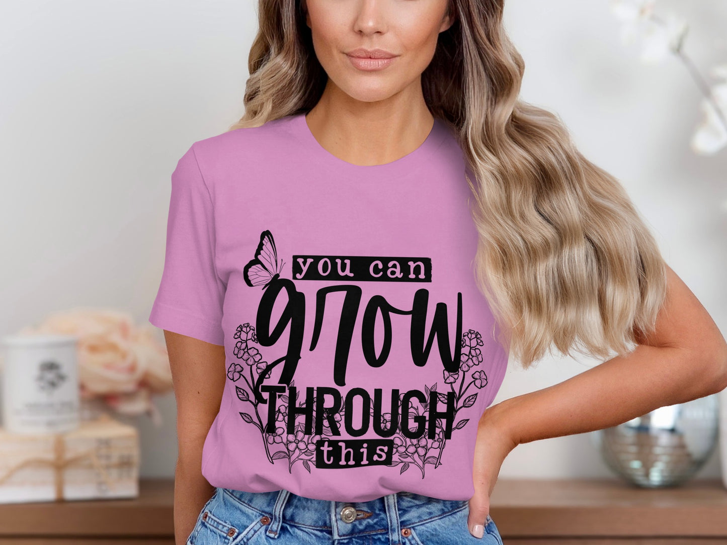 You Can Grow Through This Inspirational Tee