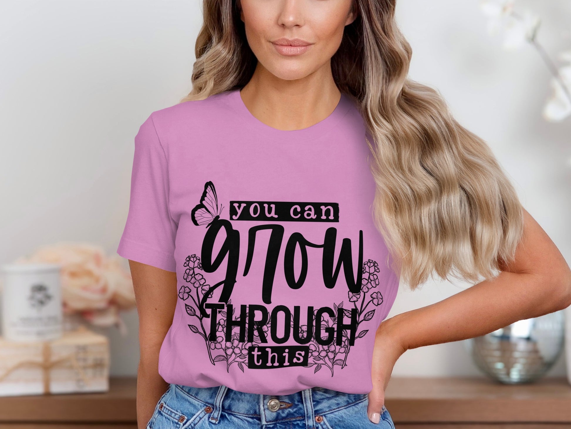You Can Grow Through This Inspirational Tee