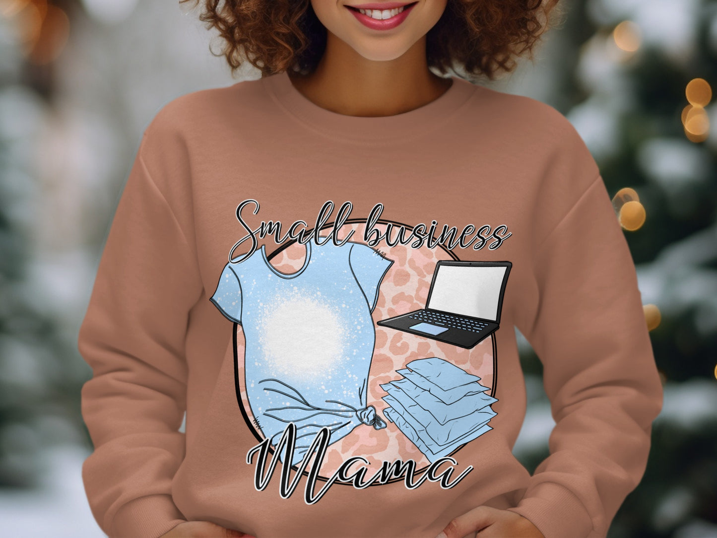 Small Business Mama Cozy Sweatshirt Product