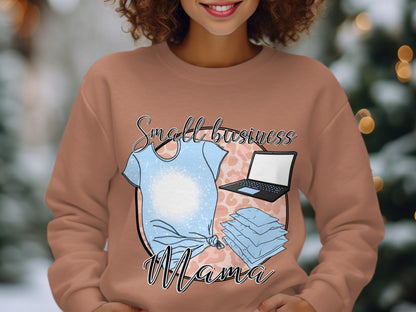 Small Business Mama Cozy Sweatshirt Product