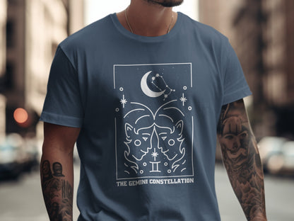 Gemini Constellation Zodiac Graphic Tee product