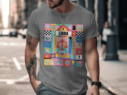 Libra Astrology Art Graphic Unisex T-Shirt product