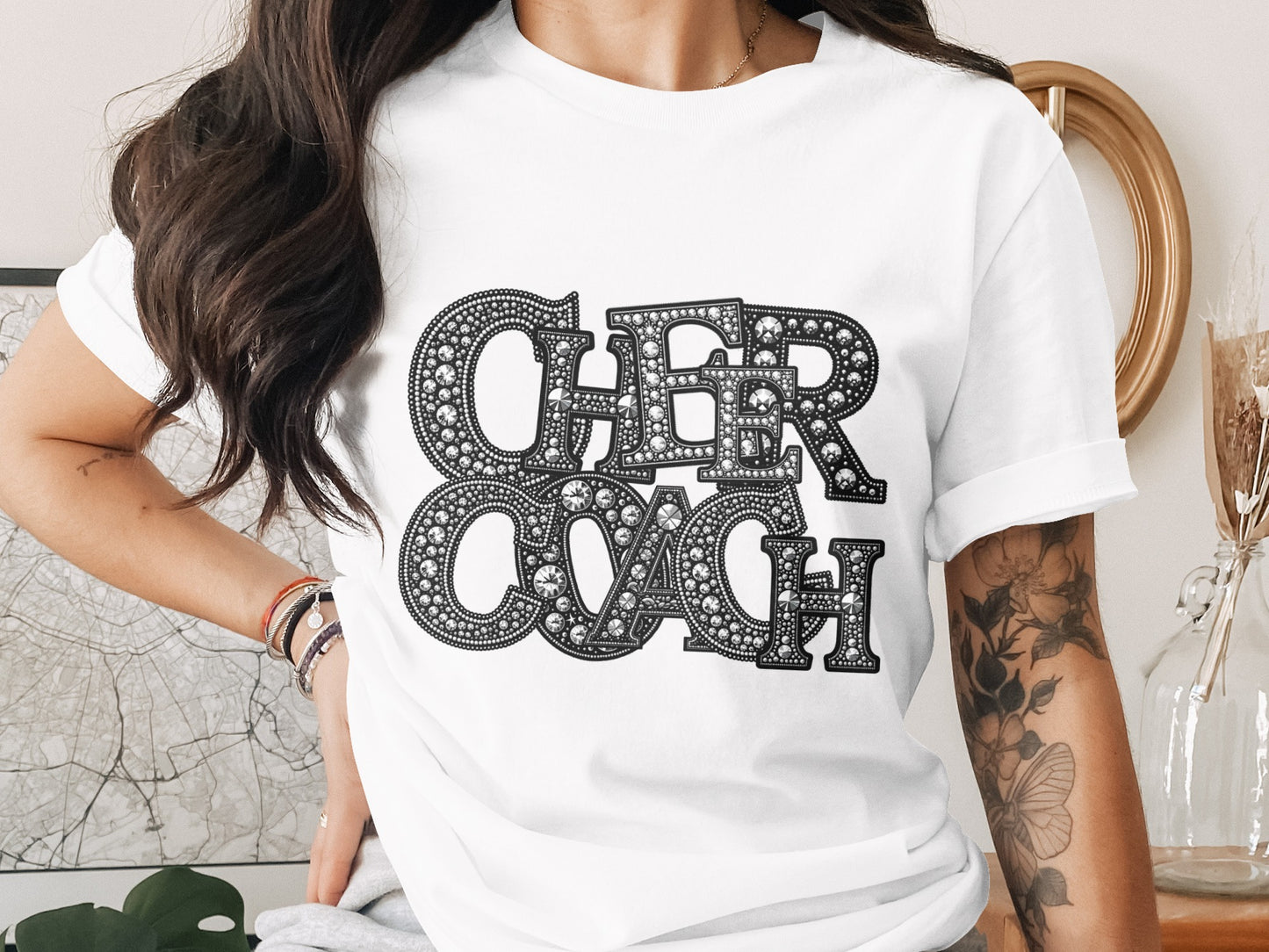 Cheer Coach Graphic Tee Shirt Statement Apparel