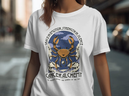 Grace in Emotion Cancer Alchemy Graphic Tee