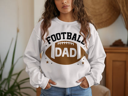 Football Dad Sweatshirt with Stylish Graphic product type