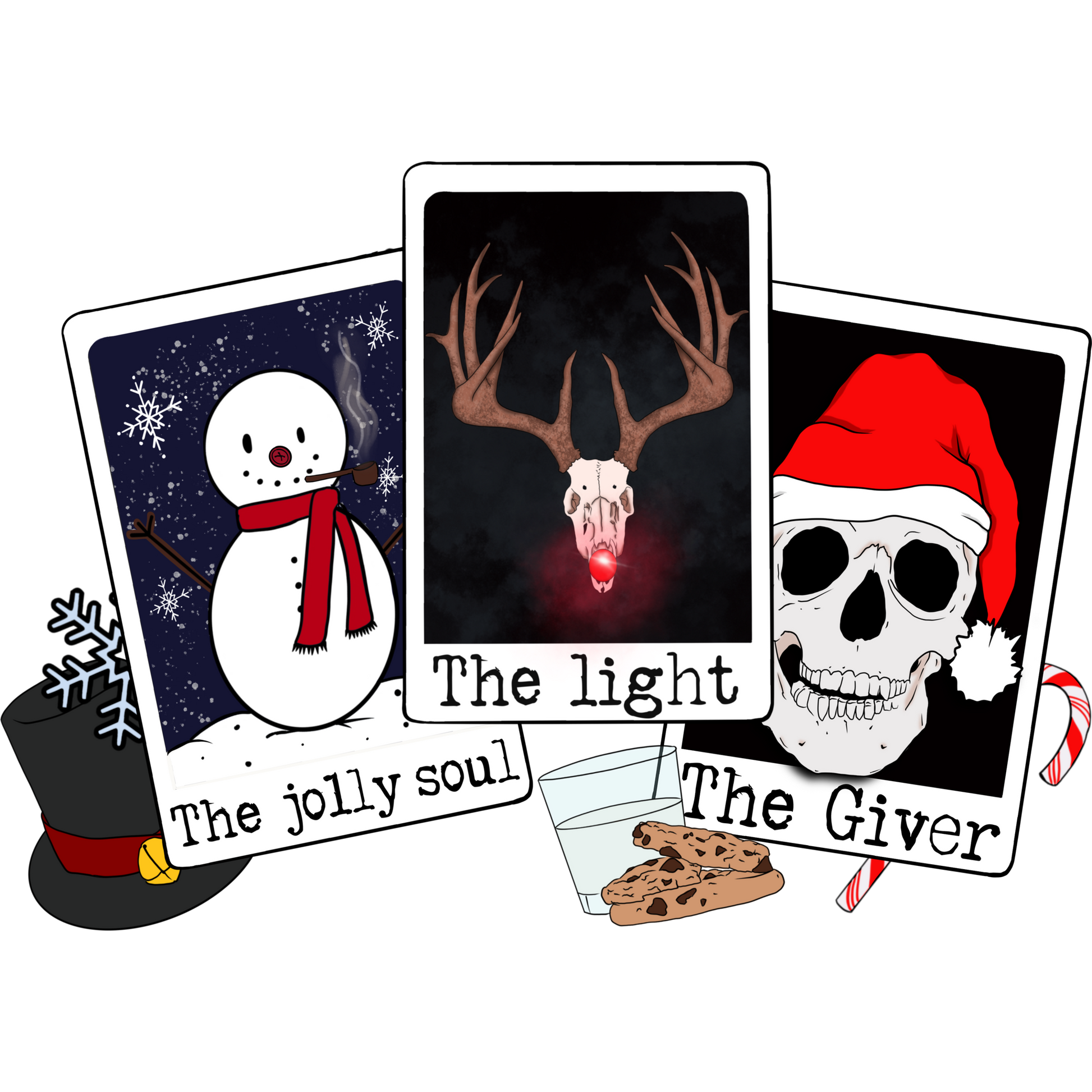 Christmas Holiday Themed Greeting Card Collection