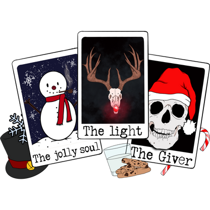 Christmas Holiday Themed Greeting Card Collection
