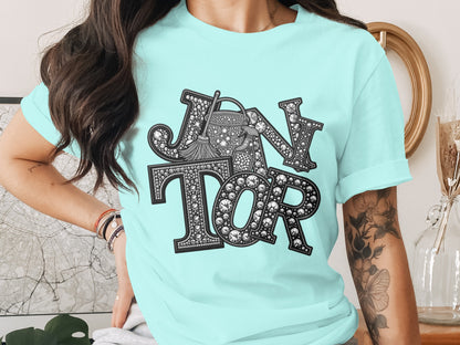 Overstated Initials Graphic Novelty T-shirt