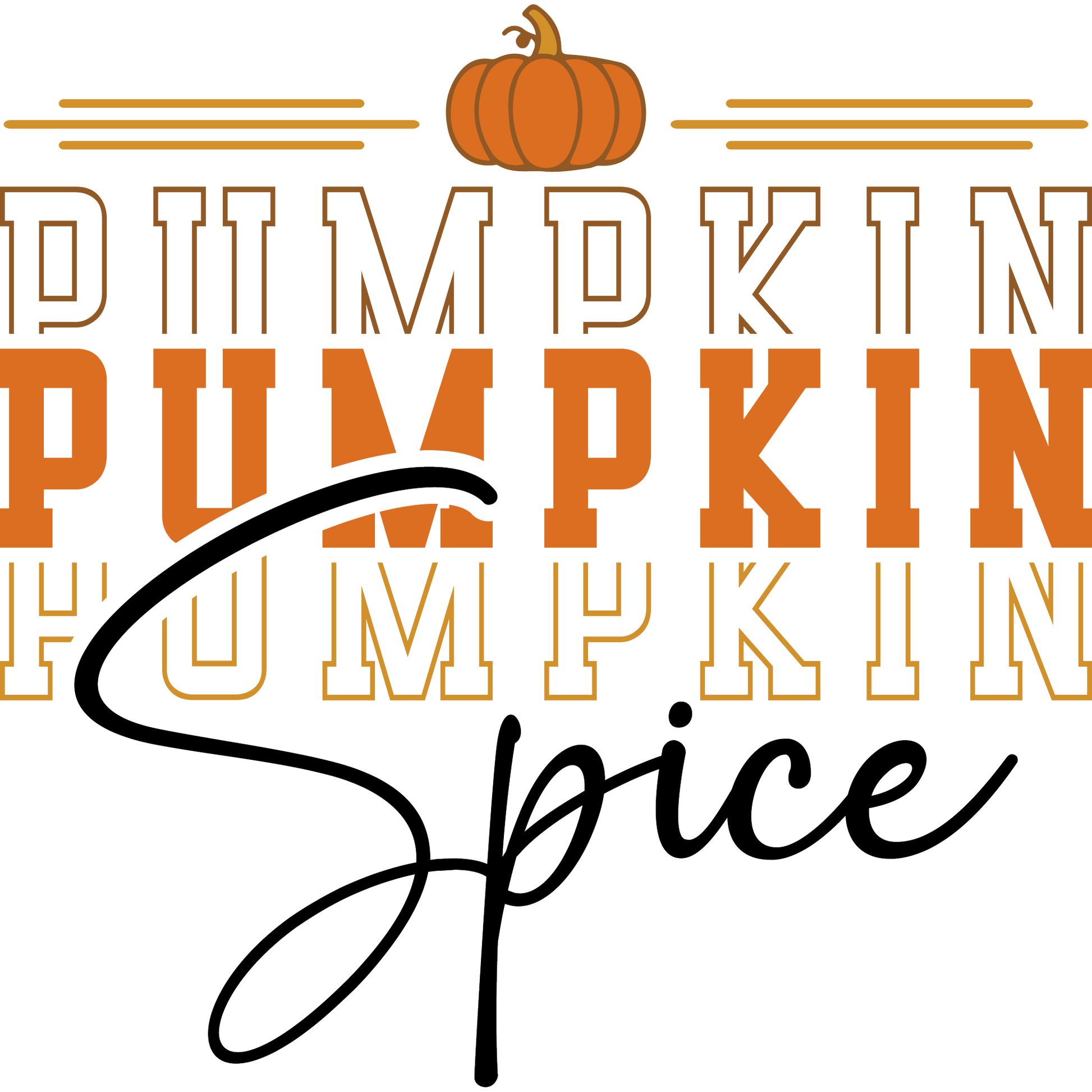 Pumpkin Spice Themed Apparel for Fall Festivities