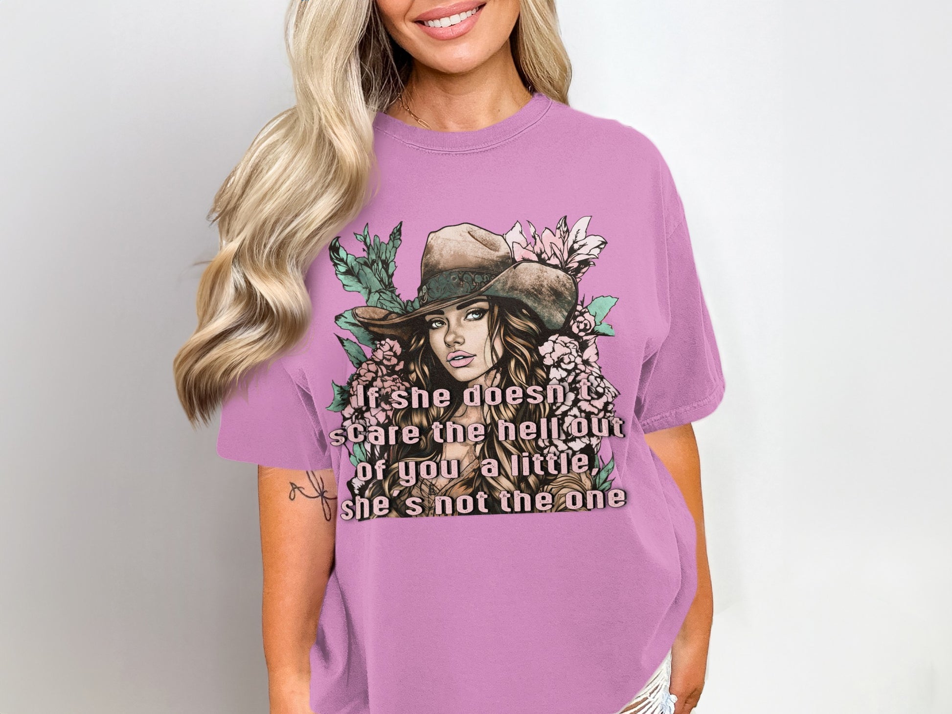 If She Doesn't Scare You She's Not The One Shirt