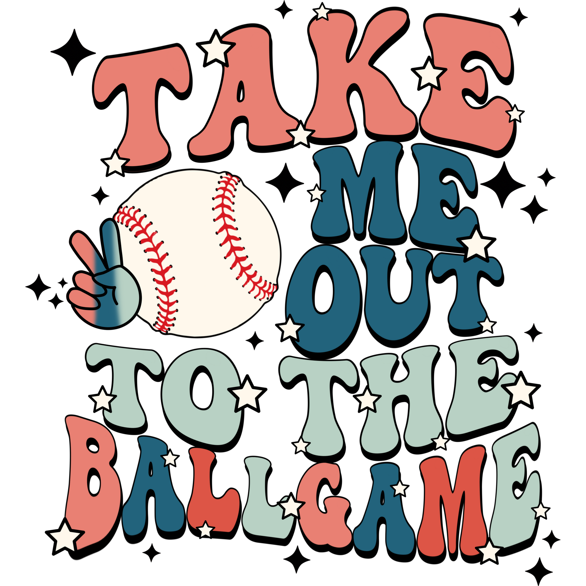 Take Me Out to the Ballgame graphic product