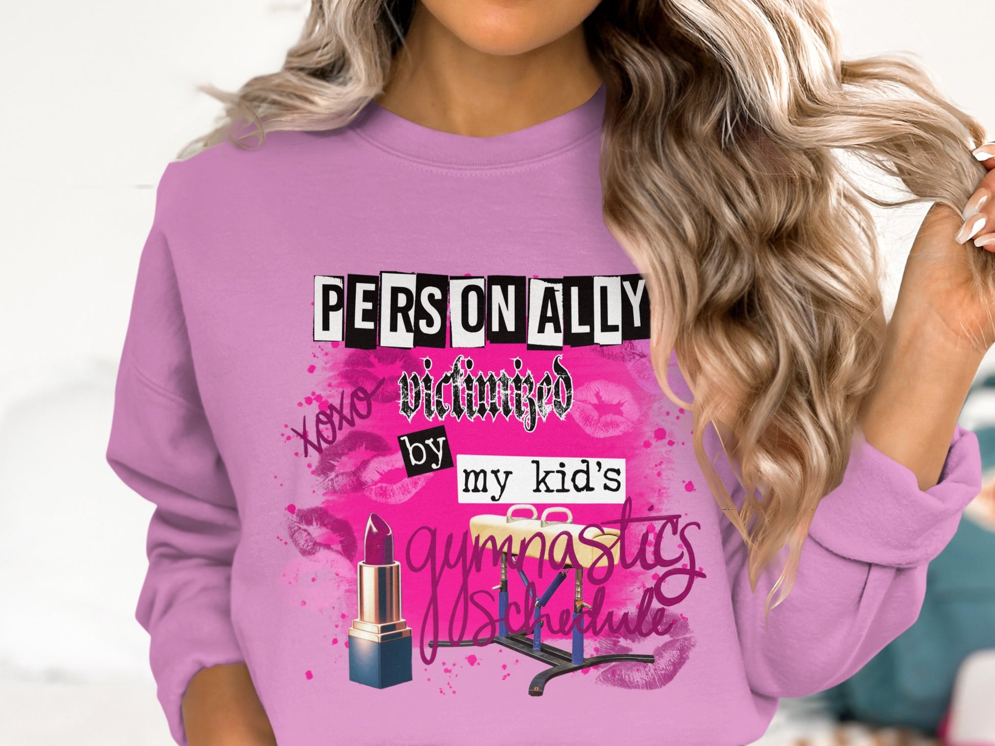 Personally Victimized Gymnastics Schedule Sweatshirt