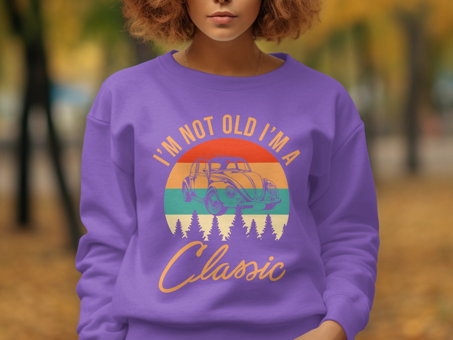 I'm Not Old I'm a Classic Vintage Car Sweatshirt
