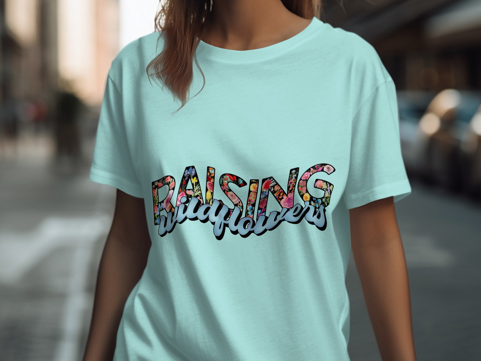 Raising Wildflowers Graphic Tee for Everyday Wear