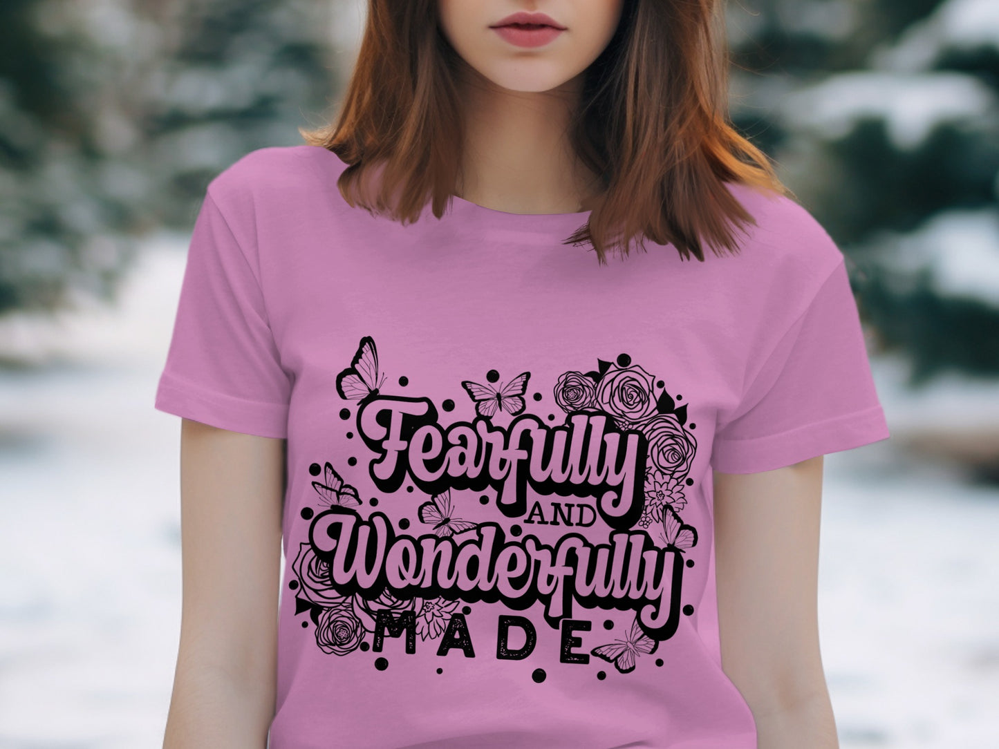 Fearfully and Wonderfully Made Graphic T-Shirt