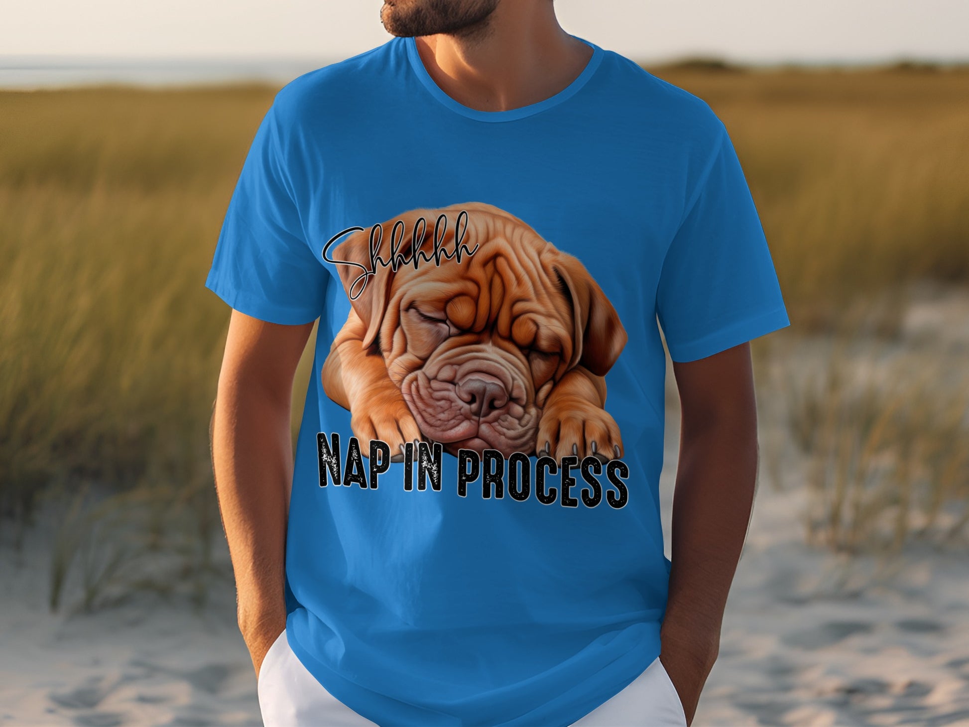 Shhhhhh Nap In Process Dog Lover T-Shirt