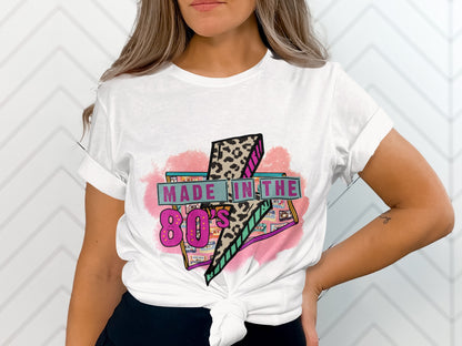 Made in the 80's Graphic Tee Shirt Retro Style