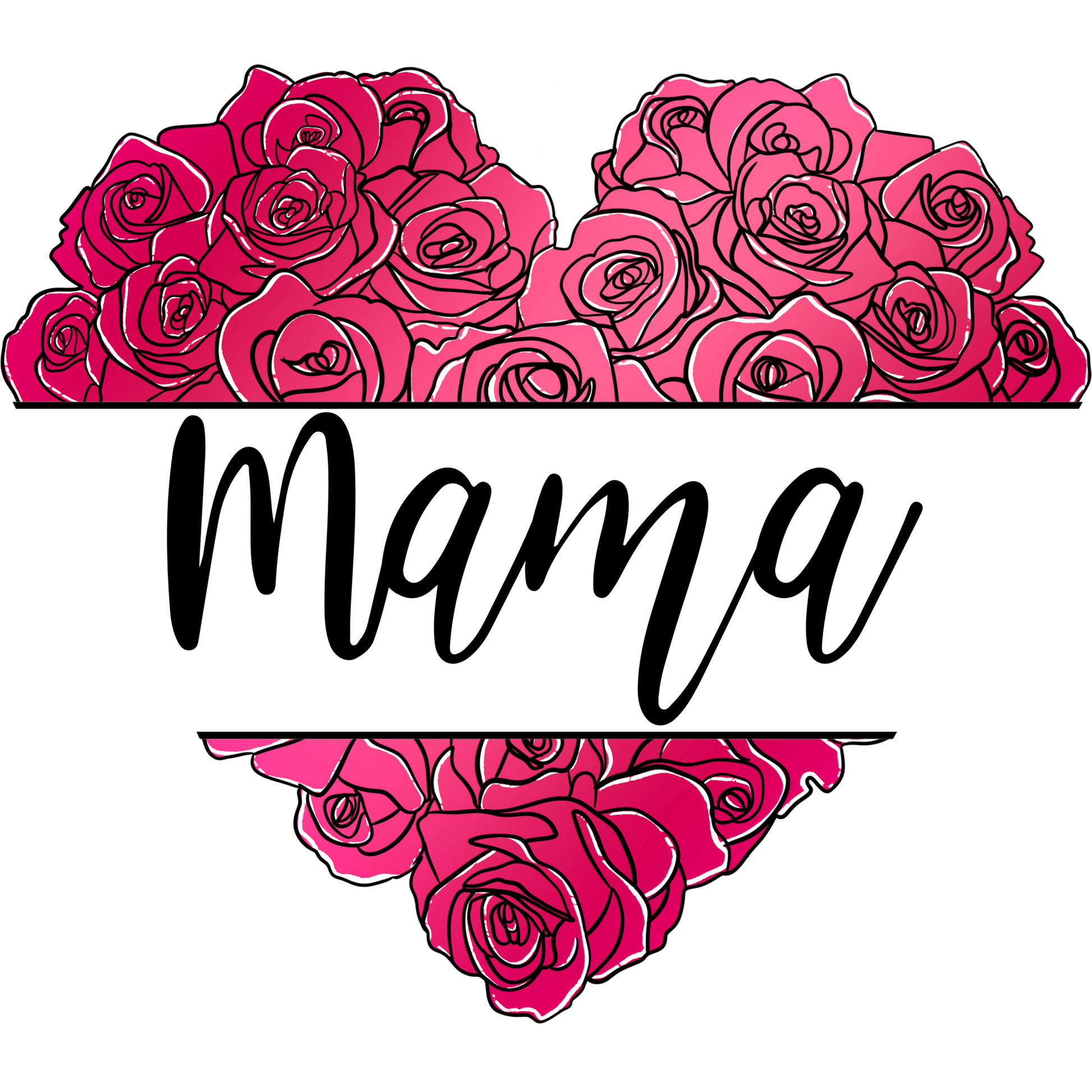 Mama Roses Heart Design Mother's Day Gift Item