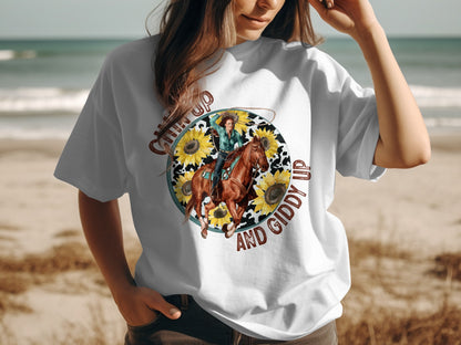 Chill Up And Giddy Up Graphic T-Shirt product