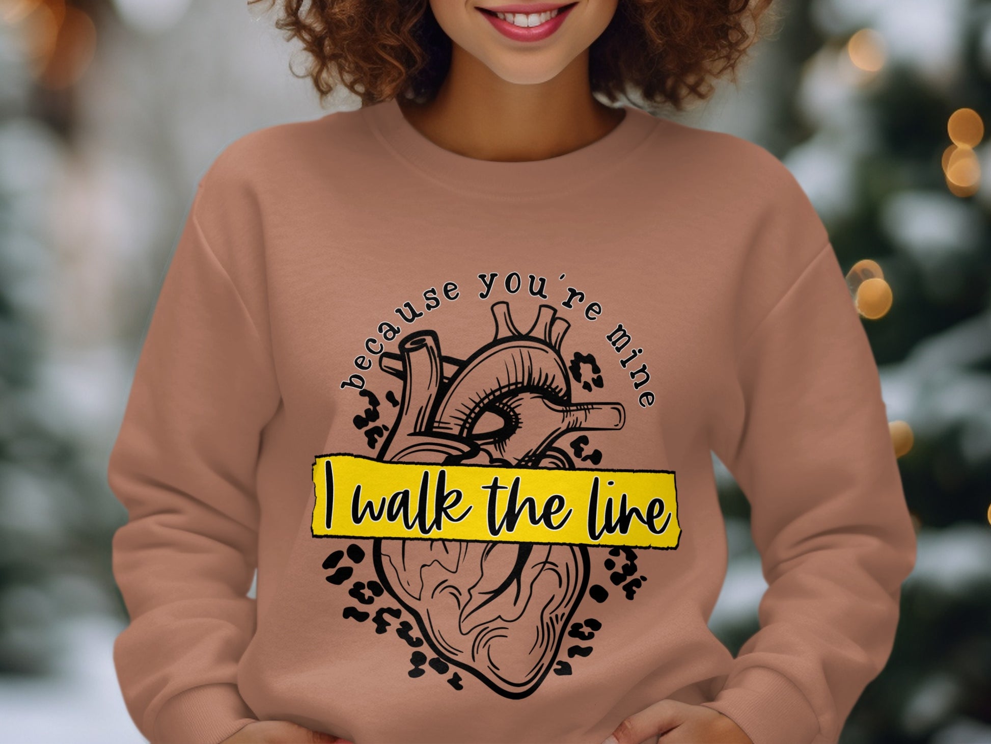 Because You're Mine I Walk the Line sweatshirt