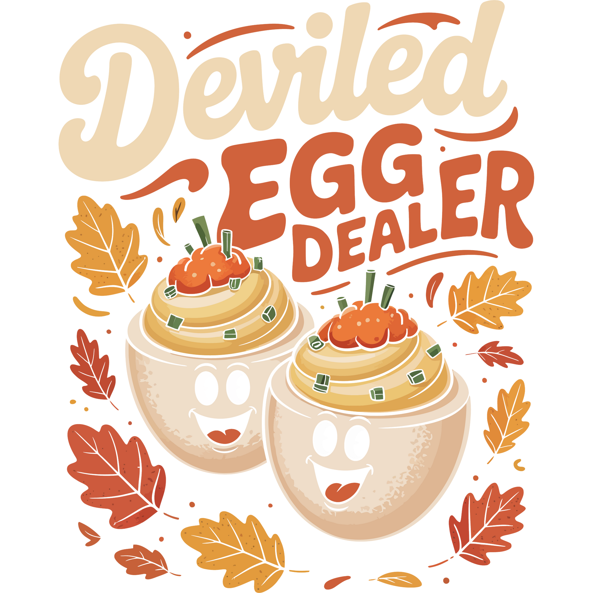 Deviled Egg Dealer Funny Autumn Graphic Print product