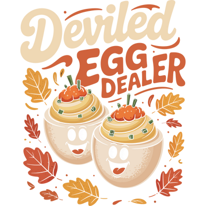 Deviled Egg Dealer Funny Autumn Graphic Print product