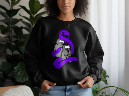 Unique Vintage Boxing Gloves Sweatshirt