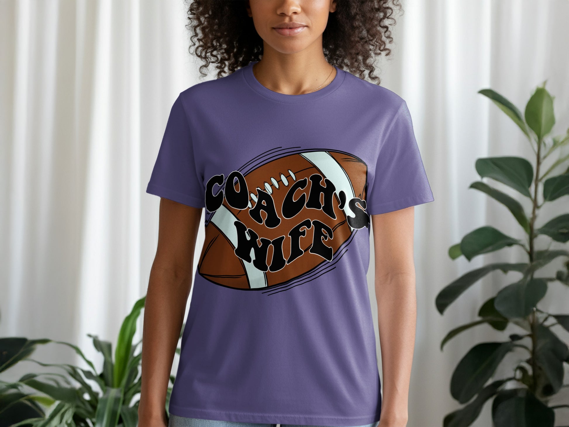 Coach's Wife Graphic T-Shirt Product