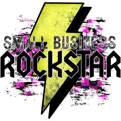 Small Business Rockstar Graphic Design Shirt