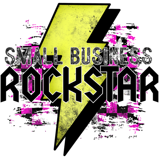 Small Business Rockstar Graphic Design Shirt