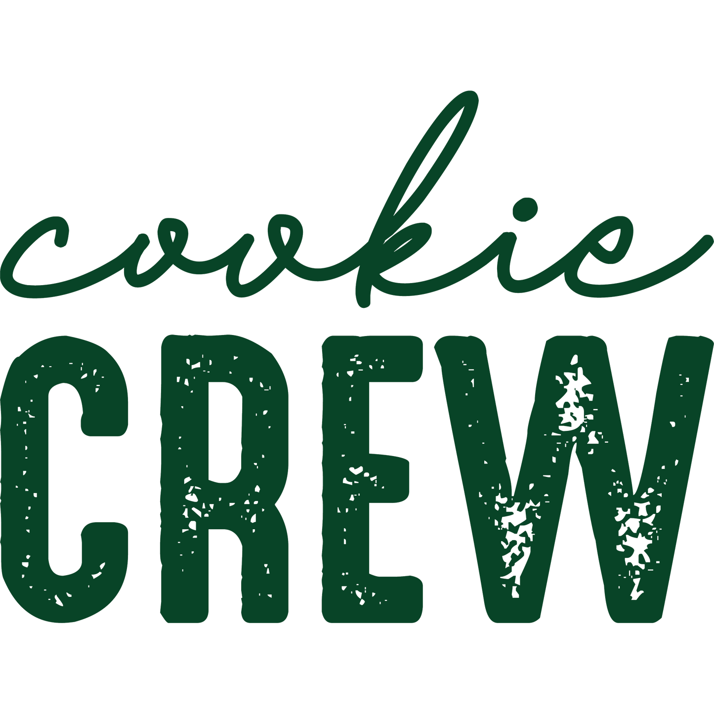 Cookie Crew Graphic T-shirt for Cookie Lovers