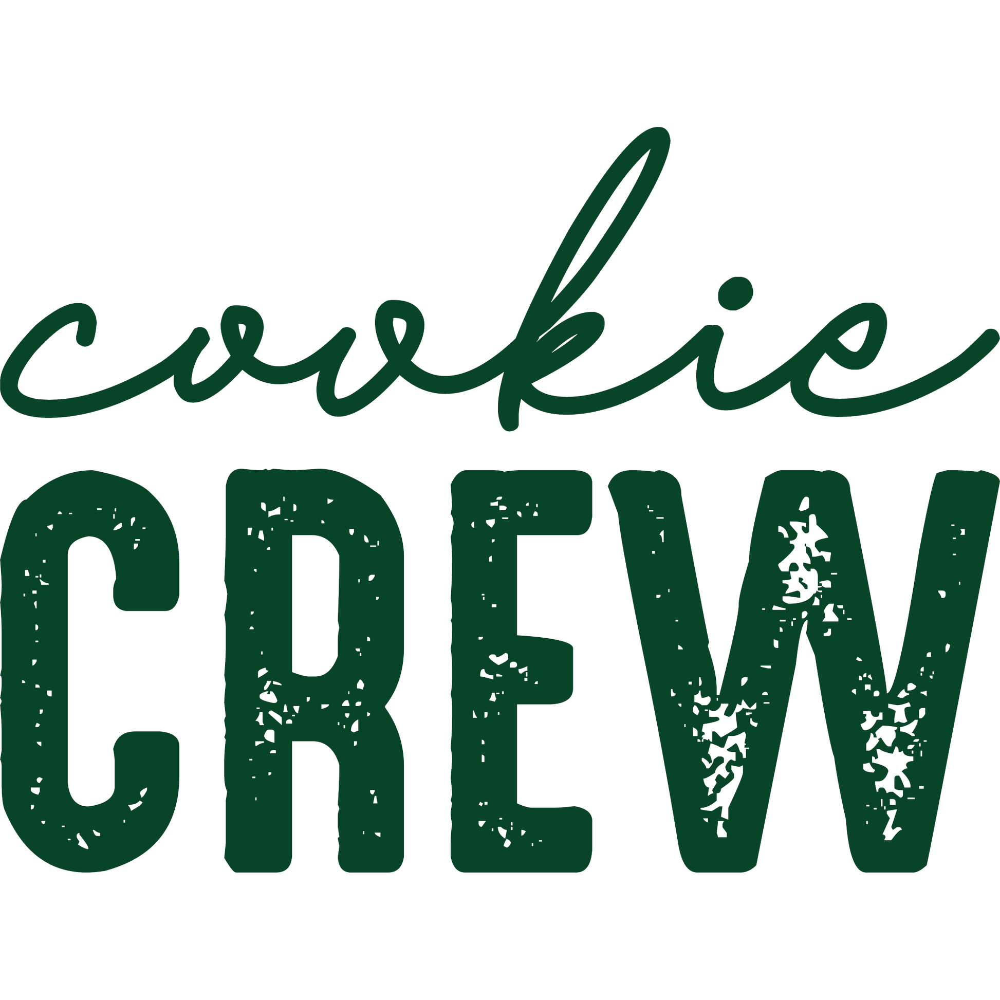 Cookie Crew Graphic T-shirt for Cookie Lovers