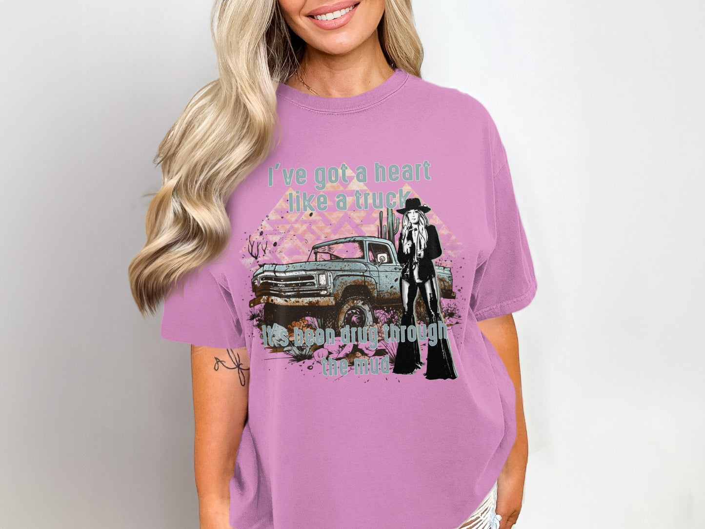 I've Got A Heart Like A Truck Graphic Tee