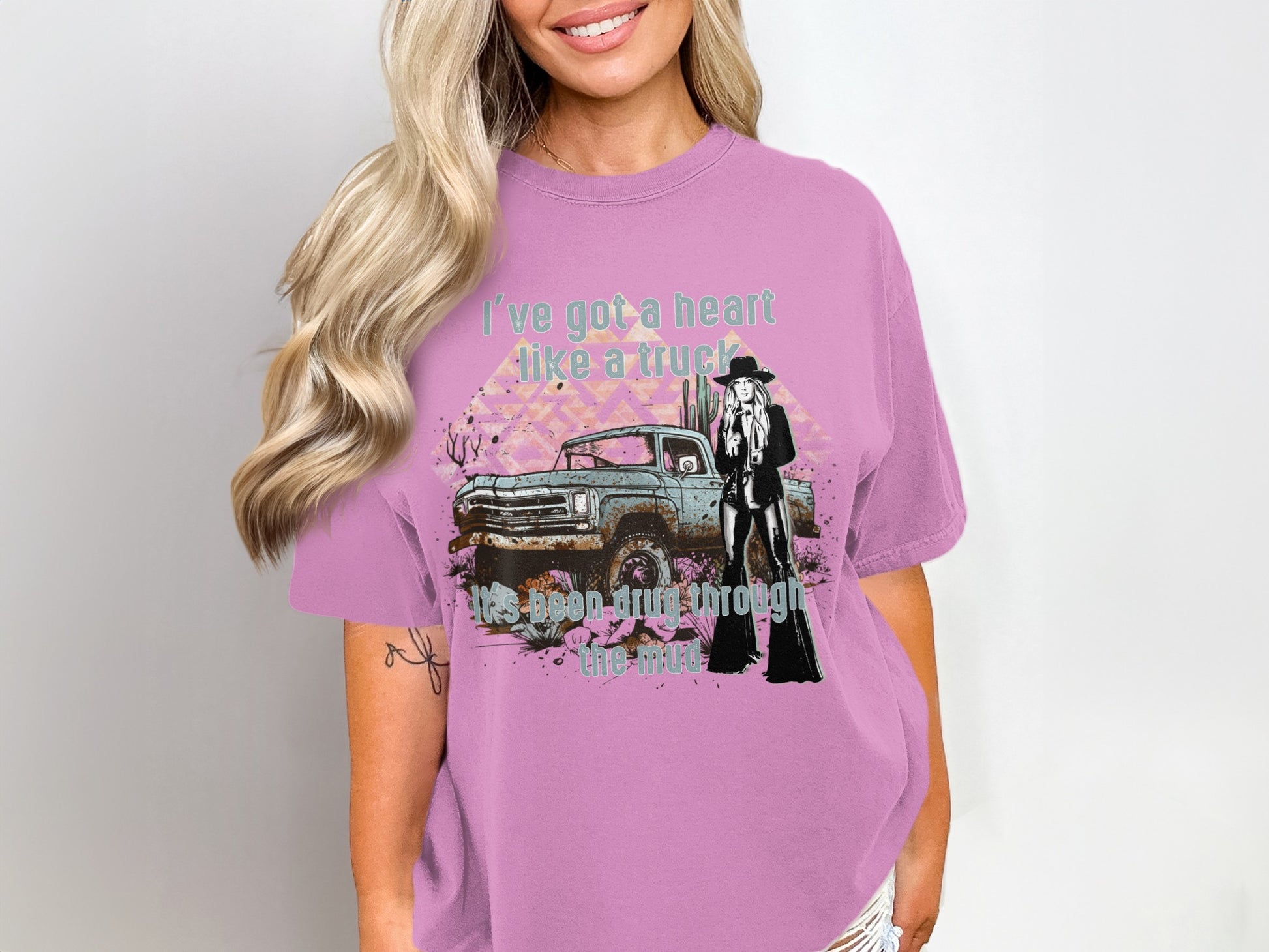 I've Got A Heart Like A Truck Graphic Tee