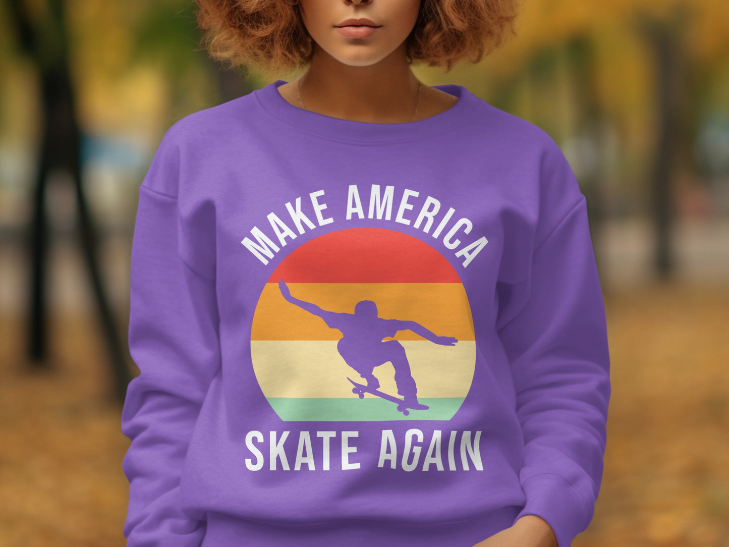 Make America Skate Again Graphic Sweatshirt