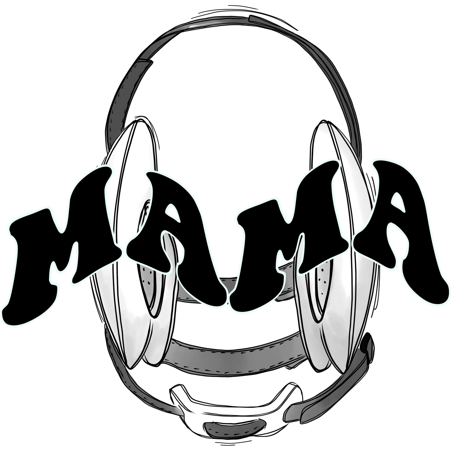 Trendy Statement Mama Headphones Fashion Accessory
