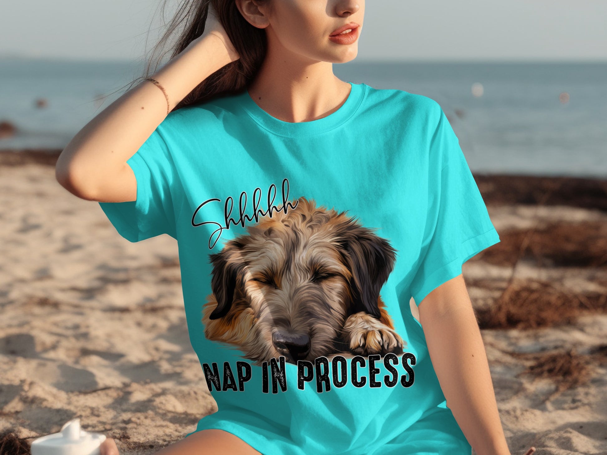 Shhhh Nap In Process Relaxed Fit T-Shirt