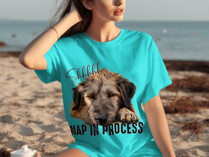 Shhhh Nap In Process Relaxed Fit T-Shirt