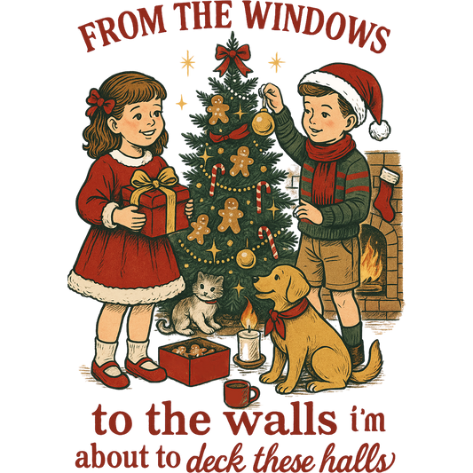 From The Windows To The Walls Christmas Poster