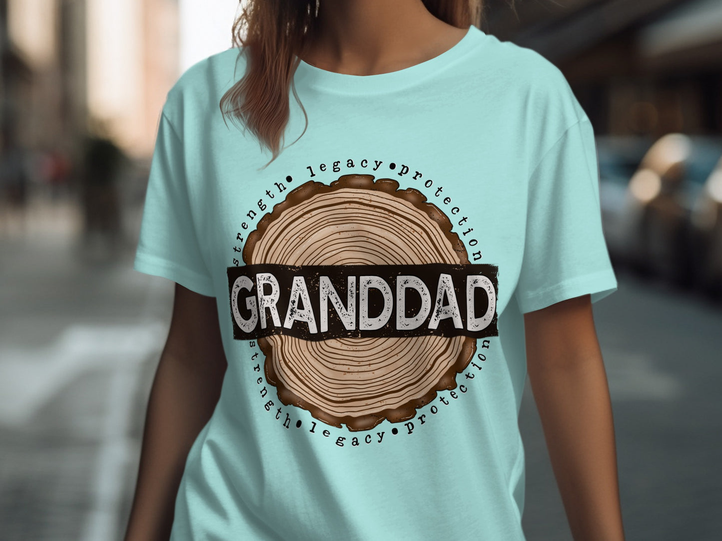 Strength Legacy Protection Granddad T-Shirt