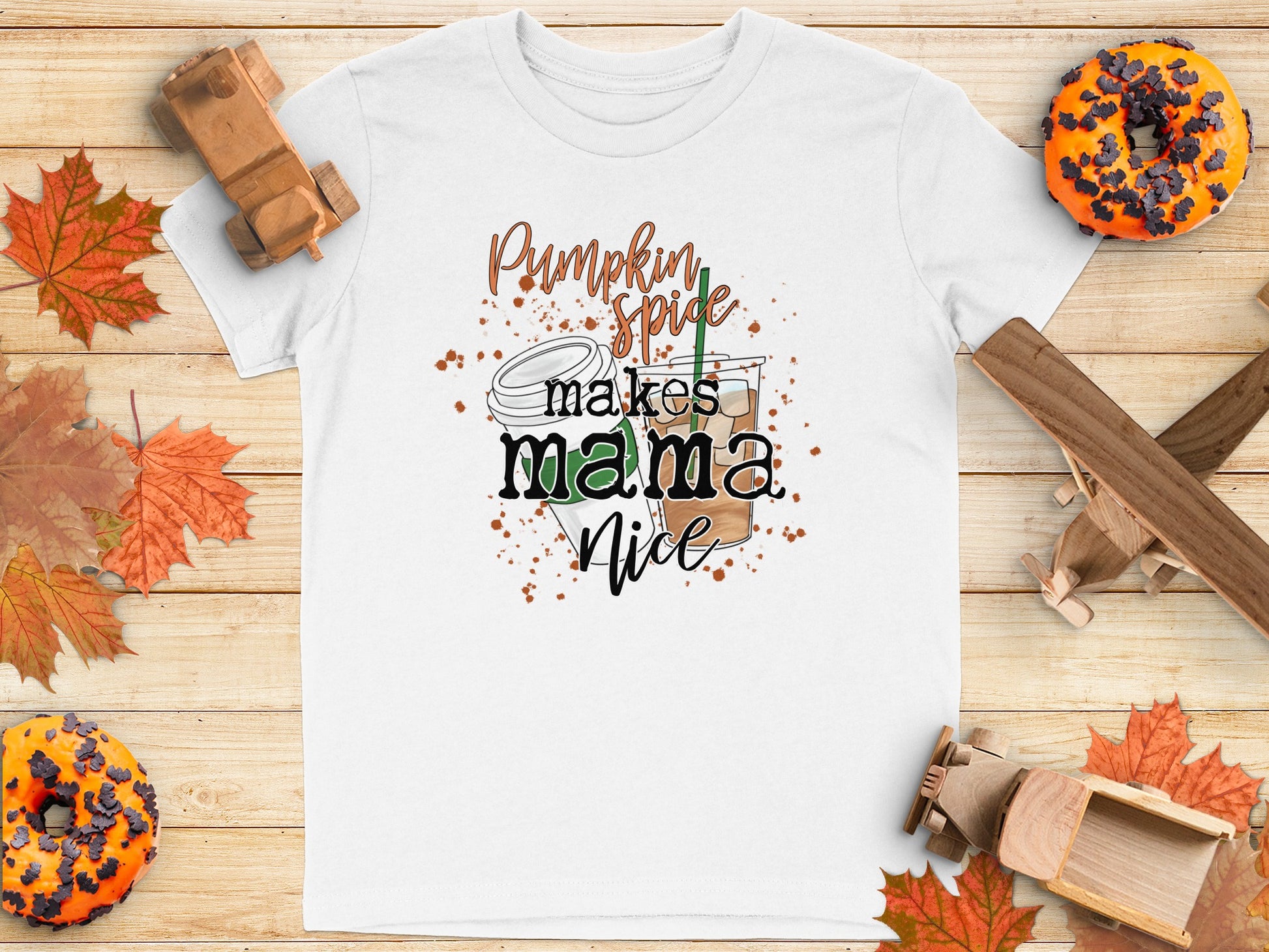 Pumpkin Spice Makes Mama Nice T-shirt