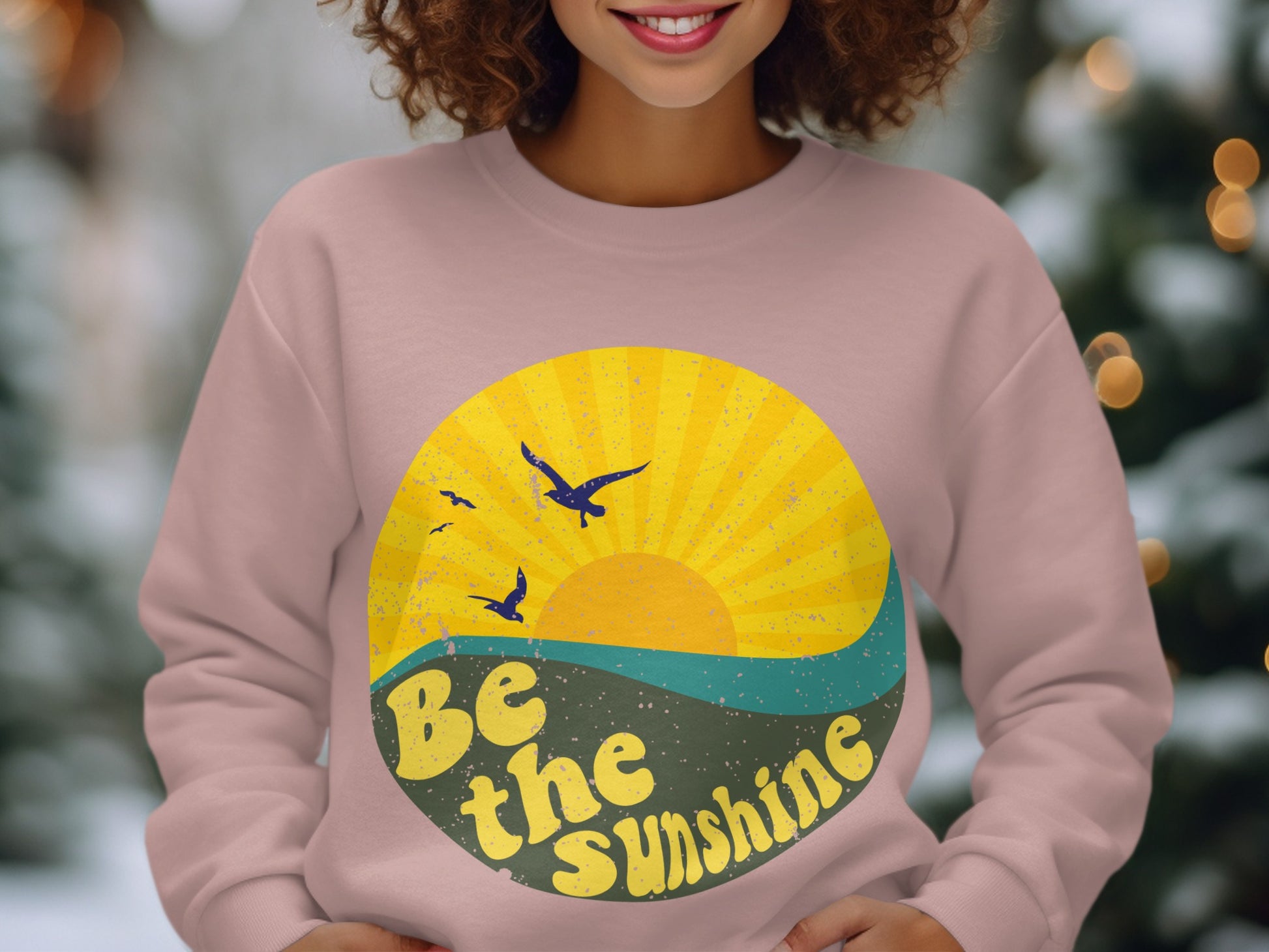 Be the Sunshine Graphic Sweatshirt for Everyday Style