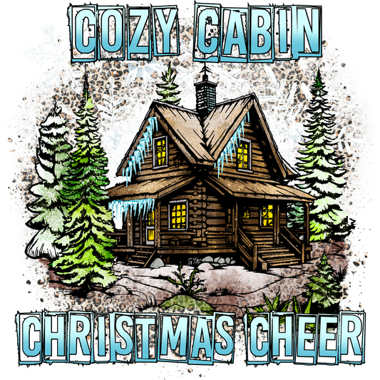 Cozy Cabin Christmas Cheer Rustic Decor Item