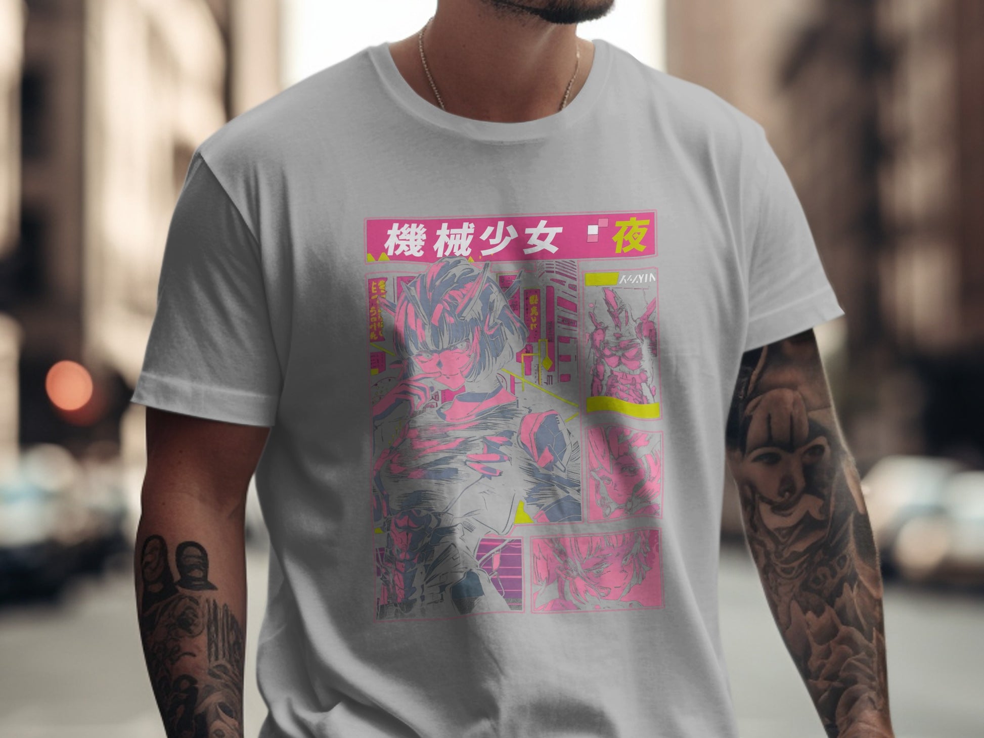 Streetwear Art Graphic T-Shirt Urban Fashion Apparel