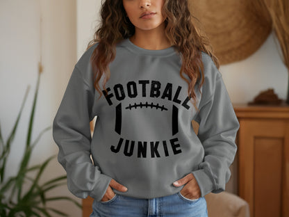 Football Junkie Graphic Sweatshirt product type