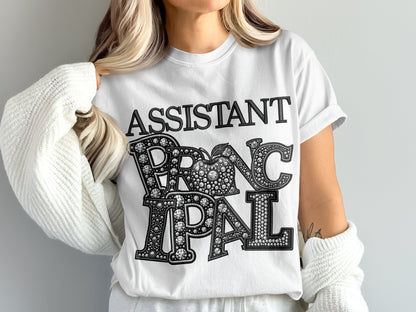 Assistant Principal Graphic Tee Shirt