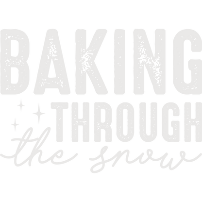 Baking Through the Snow festive themed decor product
